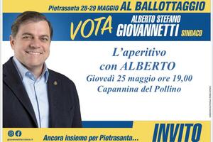 Giovannetti,  taccuino elettorale 25 e 26 maggio