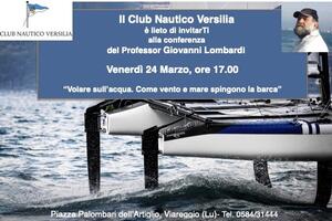 Venerdì al club nautico Versilia la conferenza &quot;Volare sull&#039;acqua. Come vento e mare spingono la barca&quot;