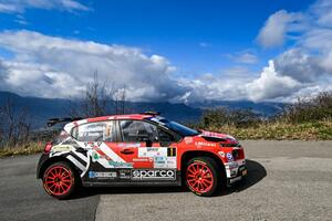 Crugnola-Ometto (Citroen C3 Rally2) dominano il 47° rally Il Ciocco