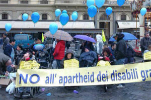 &#039;No all’apartheid dei disabili&#039;: l’associazione Vita Indipendente Onlus da Giani per contestare la delibera 1577