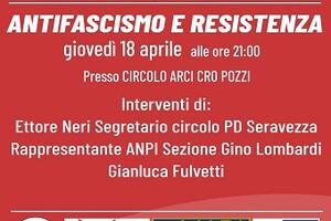 “Antifascismo e Resistenza”. Conferenza dibattito
