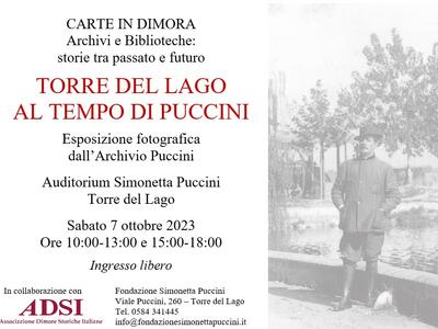 Torre del Lago al tempo di Puccini: sabato l’esposizione fotografica dall’archivio