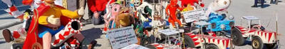 Il “Carnevale in miniatura” lancia l’appello a città e Fondazione: “Abbiamo bisogno di una mano per trasferire le opere”