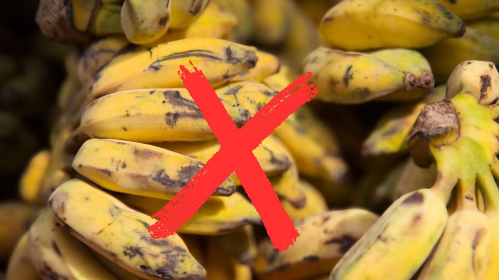 Mai più banane nere