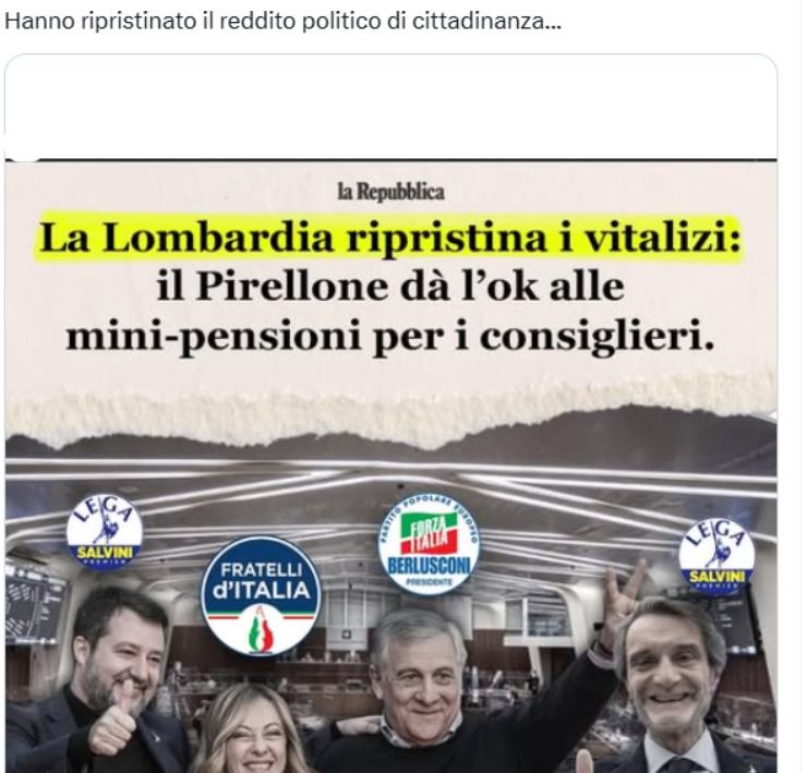 L'ironia sul reddito di cittadinanza