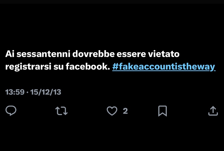 Commento su X