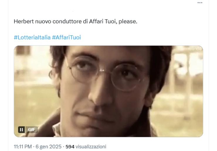 Herbert Ballerina ad Affari tuoi