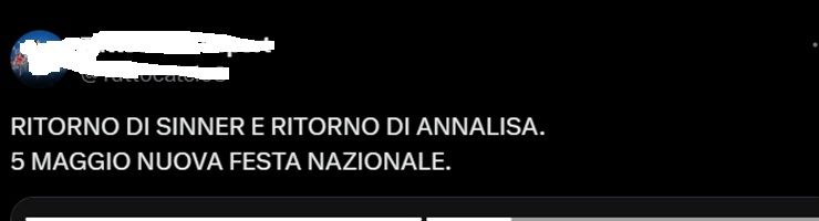 Post di X - lagazzettadiviareggio.it - 20250526