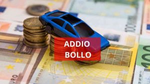 Addio al bollo auto