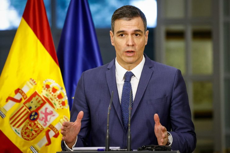 Il primo ministro spagnolo Pedro Sanchez