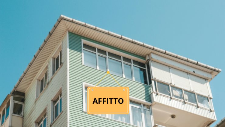 Affitto vantaggioso