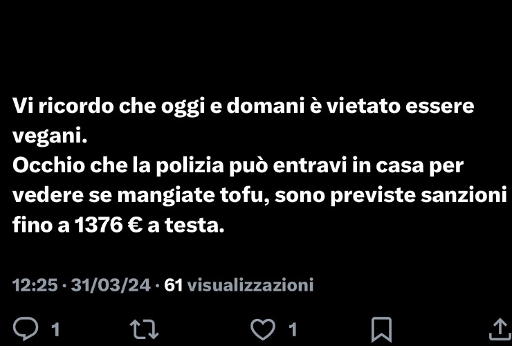Commento su X