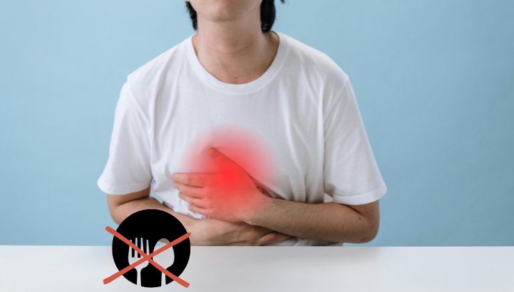 Sentirsi male per averlo mangiato