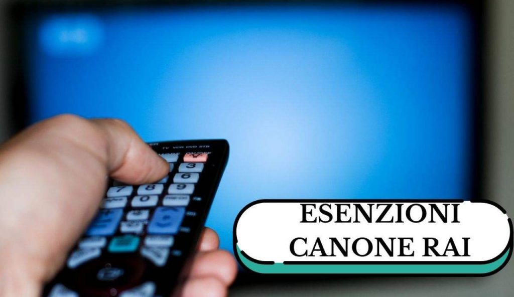 Esiste l'esenzione del Canone RAI