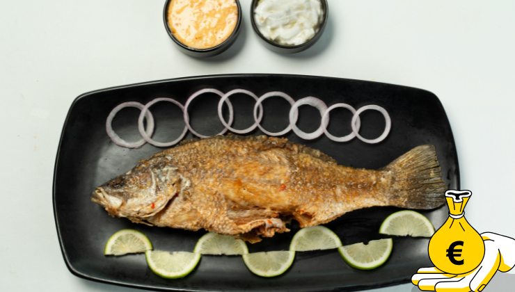 Cena di pesce per pochi spiccioli