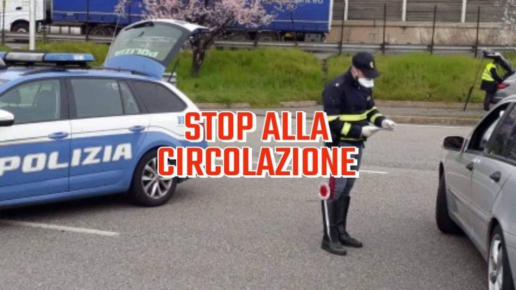 Arriva lo stop alla circolazione