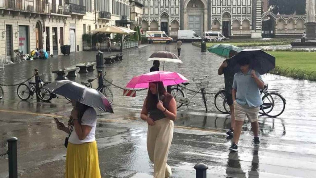 Arriva il maltempo sulla Toscana